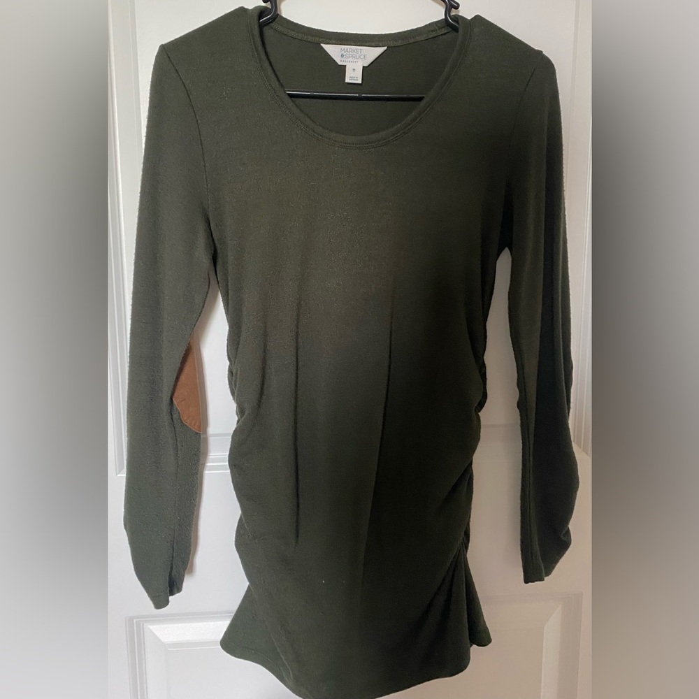 Market & Spruce Maternity Shirt